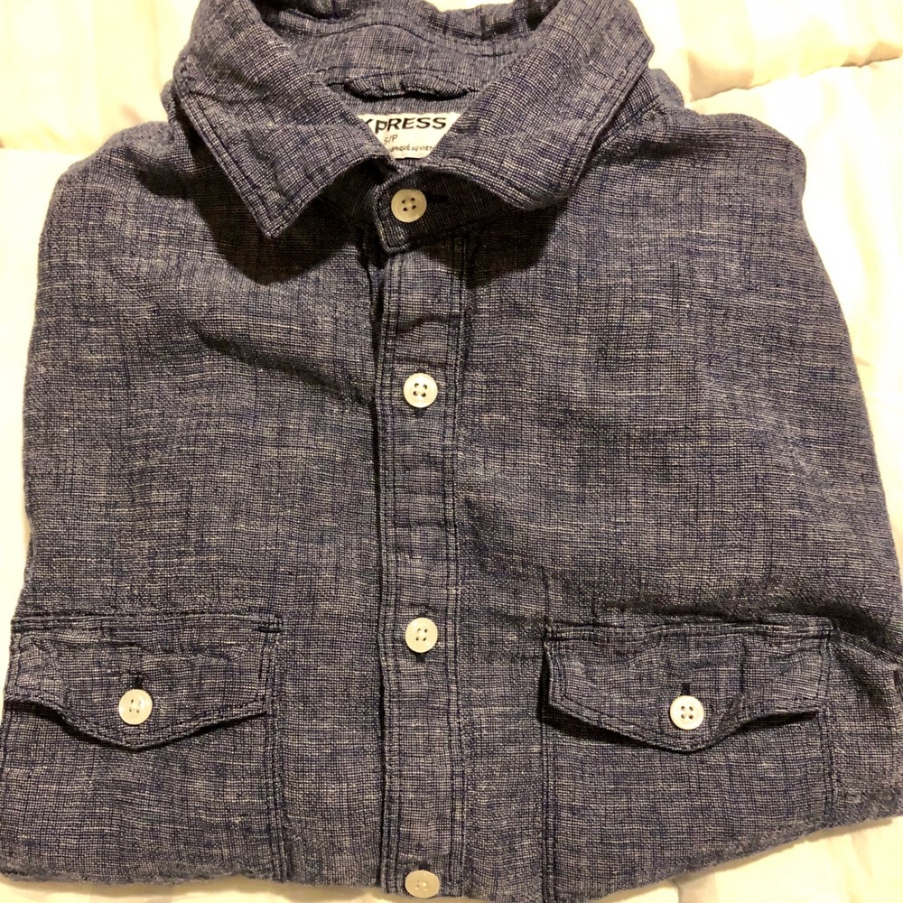 Express Long Sleeve Button-up